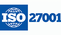 ISO 27001 belgesi logosu         